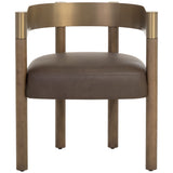 Manolo Dining Armchair, Eglinton Espresso