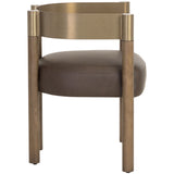 Manolo Dining Armchair, Eglinton Espresso