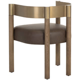 Manolo Dining Armchair, Eglinton Espresso