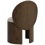 Mitre Dining Chair, Santa Cruz Oatmeal, Set of 2