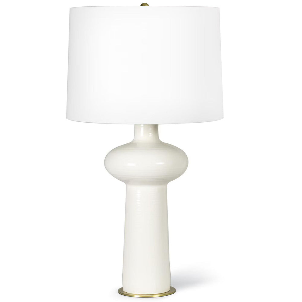 Sabina Table Lamp, Ivory-Lighting-High Fashion Home
