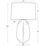 Jayden Table Lamp, Natural-Lighting-High Fashion Home