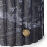 Tambour Marble Table Lamp, Black-Lighting-High Fashion Home