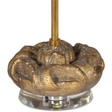 Domonique Stem Buffet Lamp, Antique Gold
