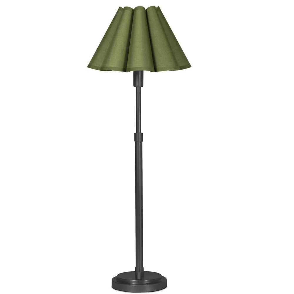 Polly Buffet Lamp, Black/Green