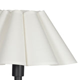 Polly Buffet Lamp, Black/White