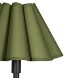Polly Buffet Lamp, Blacken Brass/Olive