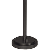 Polly Buffet Lamp, Blacken Brass/Mist Blue
