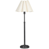Polly Buffet Lamp, Blacken Brass/Oyster