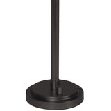 Polly Buffet Lamp, Blacken Brass/Wild Poppy