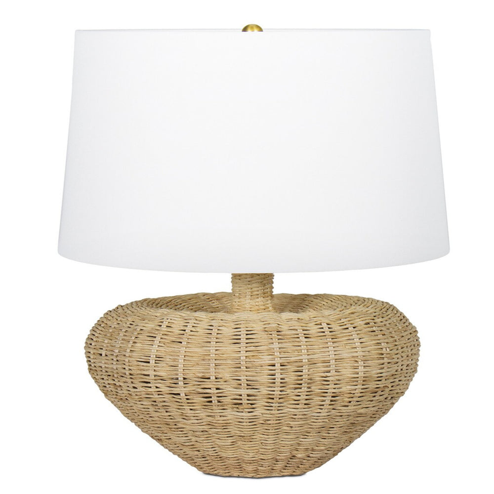 Avery Rattan Table Lamp, Natural-Lighting-High Fashion Home