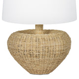 Avery Rattan Table Lamp, Natural-Lighting-High Fashion Home