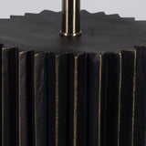 Zara Table Lamp, Blacken Zinc-Lighting-High Fashion Home