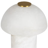 Bonnie Alabaster Uplight, Natural-Lighting-High Fashion Home