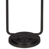 Polly Double Arm Table Lamp, Oil Rubbed Bronze/Green-Lighting-High Fashion Home