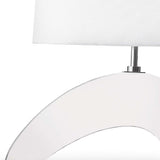 Wave Crystal Table Lamp, Clear-Lighting-High Fashion Home