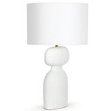 Bardot Table Lamp, White