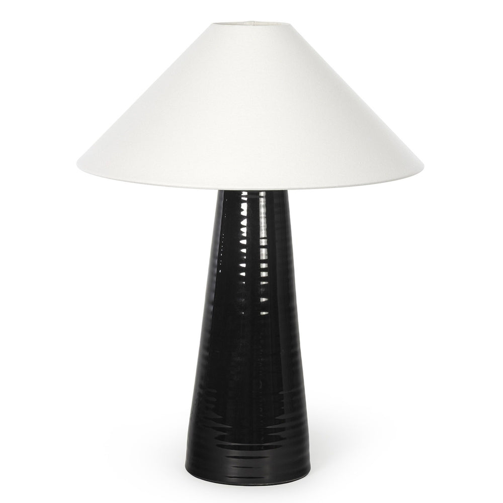 Koda Ceramic Table Lamp, Black-Lighting-High Fashion Home