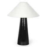 Koda Ceramic Table Lamp, Black-Lighting-High Fashion Home