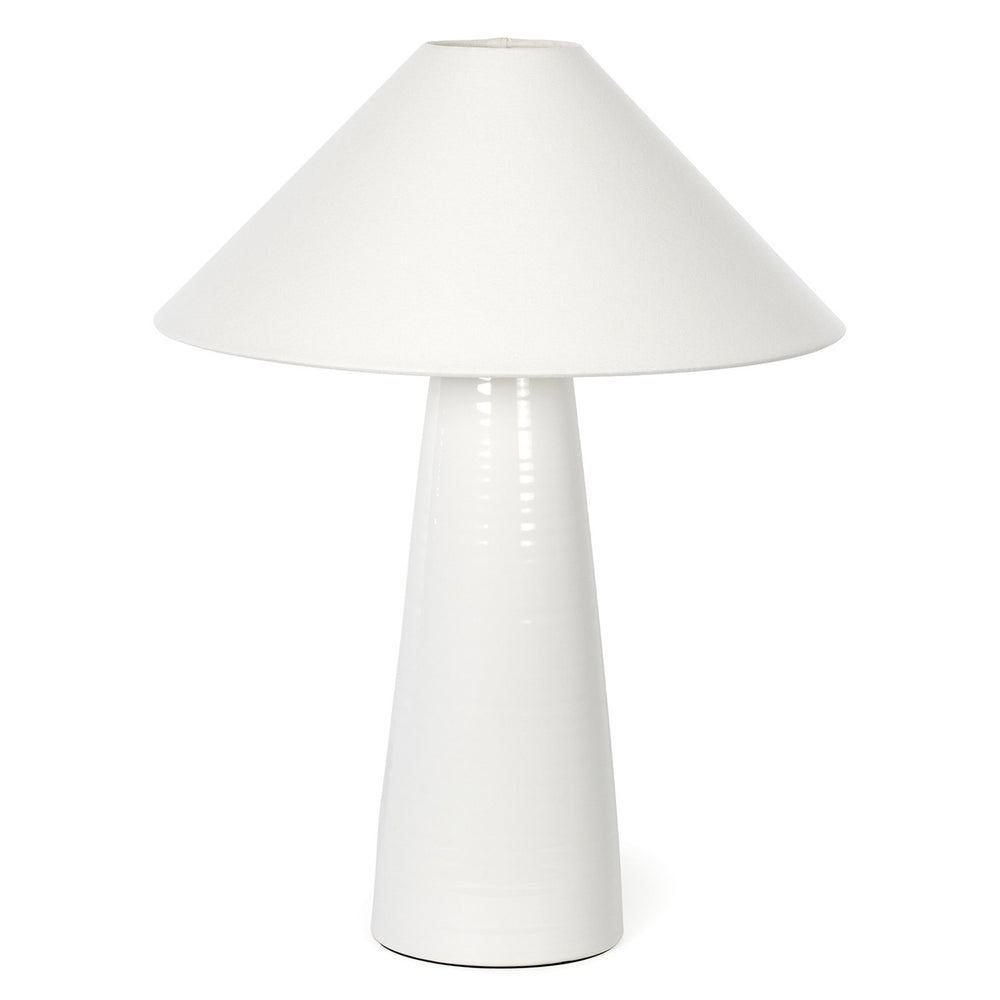 Koda Ceramic Table Lam, White-Lighting-High Fashion Home
