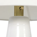 Koda Ceramic Table Lam, White-Lighting-High Fashion Home