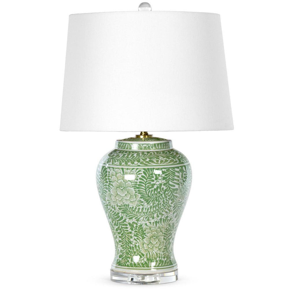 Faye Table Lamp, Green