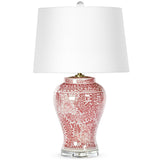 Faye Table Lamp, Red