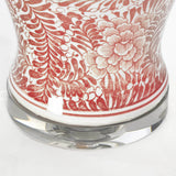 Faye Table Lamp, Red