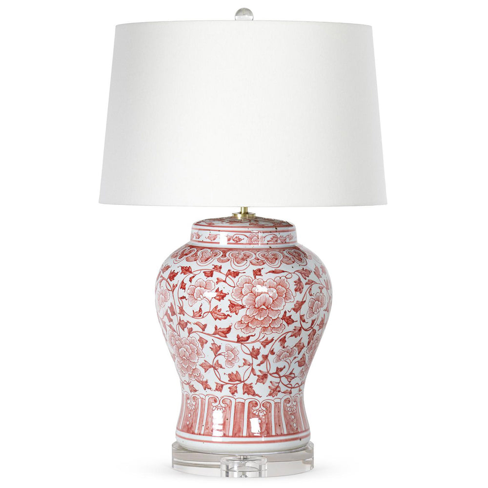 Briar Table Lamp, Red