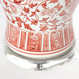 Briar Table Lamp, Red