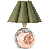 Giorgio Marble Lamp, Olive