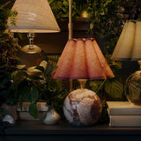Giorgio Marble Lamp, MIsty Blue