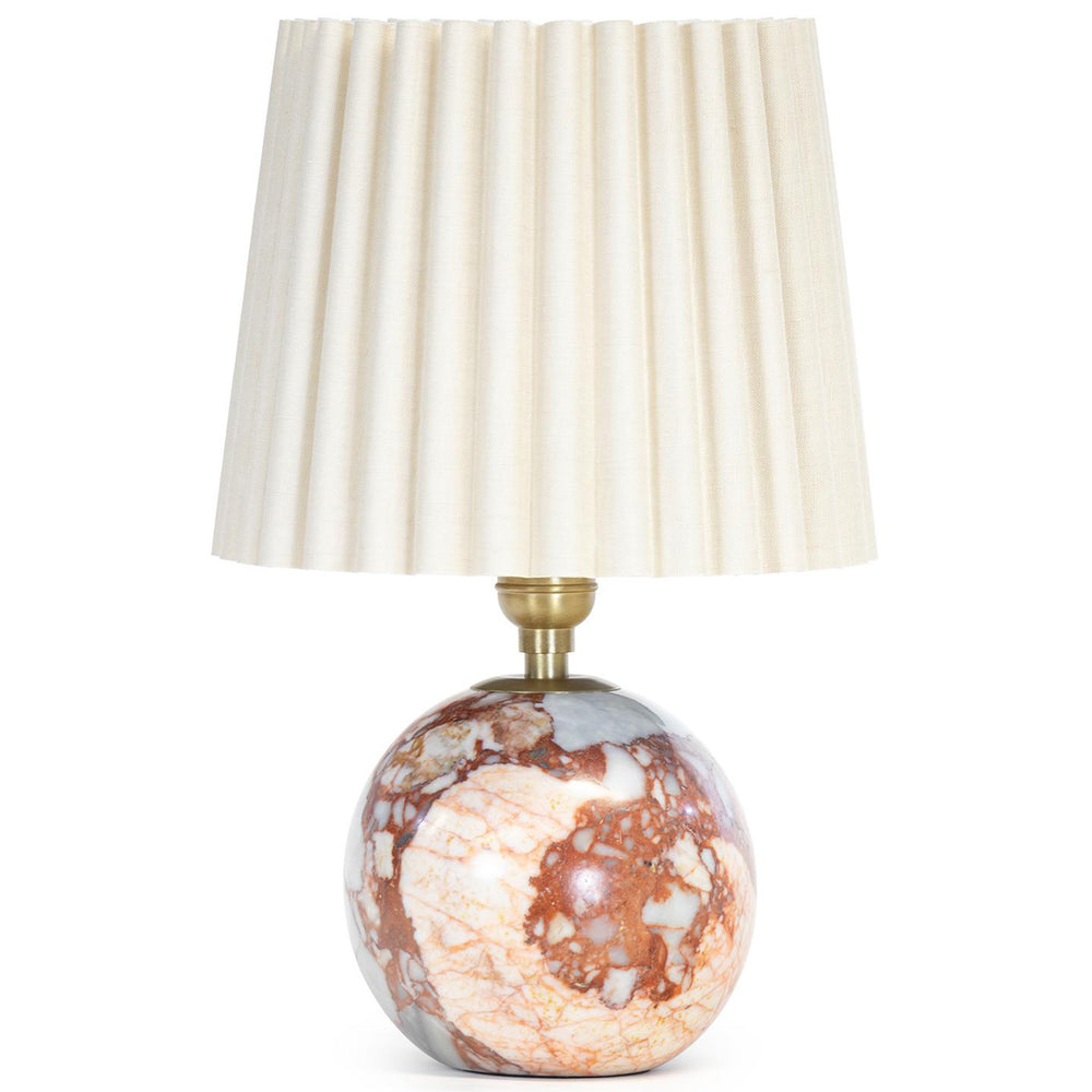 Giorgio Marble Lamp, Oyster Wave