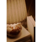 Giorgio Marble Lamp, Oyster Wave