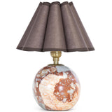 Giorgio Marble Lamp, Umber