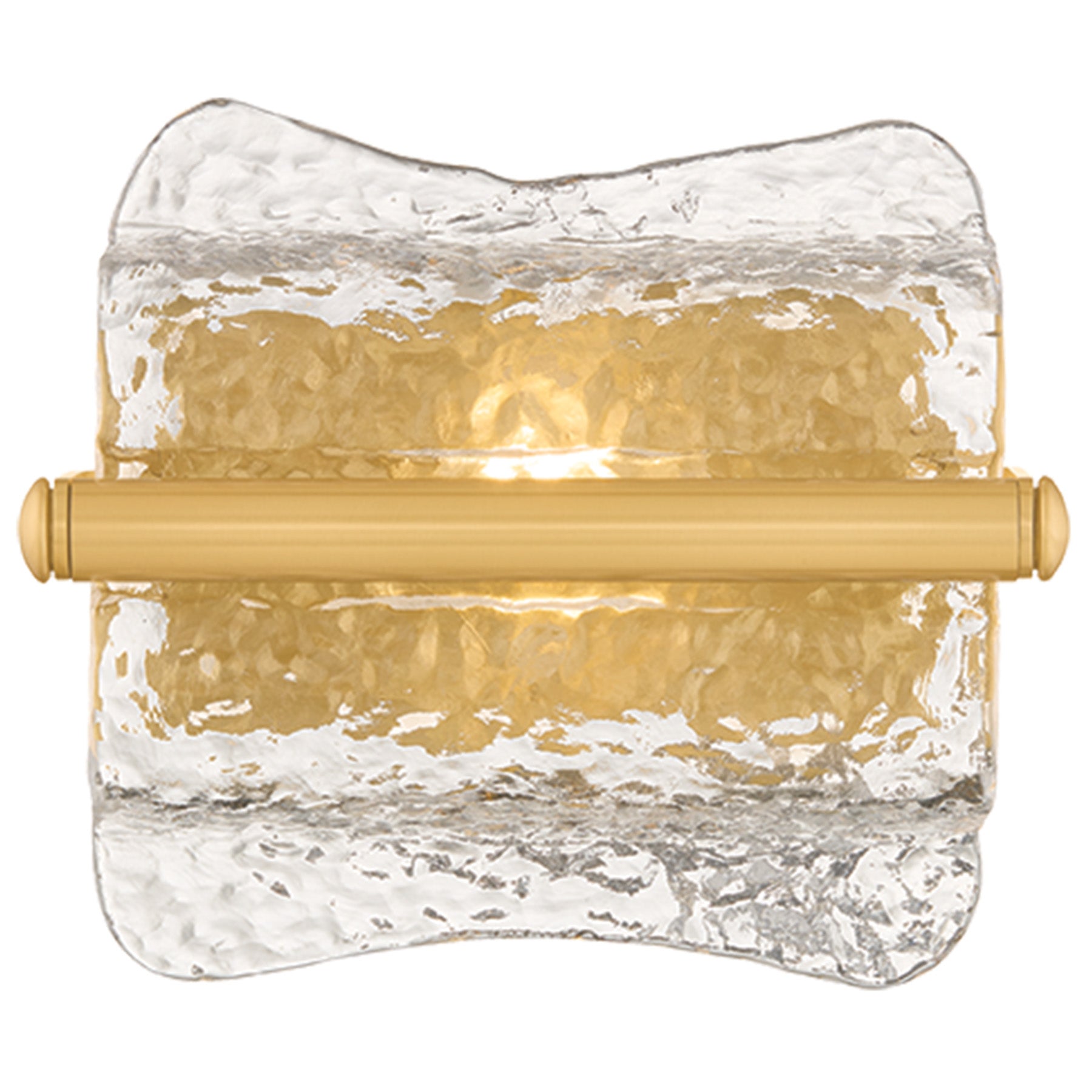 Horizontal Rectangular Sconce Fosterdale Horizontal Wall Sconce, Aged Brass – High Fashion Home