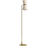 Gable Floor Lamp, Oyster