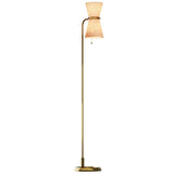 Gable Floor Lamp, Oyster