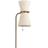 Gable Floor Lamp, Oyster