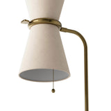 Gable Floor Lamp, Oyster