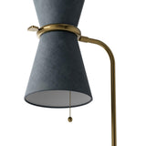 Gable Floor Lamp, Storm blue