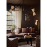 Gable Floor Lamp, Storm blue
