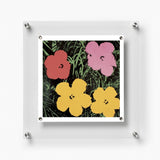 Single Acrylic Magnet Wall Frame - CHOOSE YOUR SIZE (Silver/Gold)-Frames-High Fashion Home