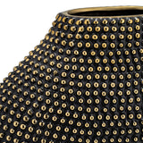 Keaton Vase, Black/Gold