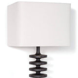 Fishbone Sconce, Ebony-Lighting-High Fashion Home