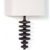 Fishbone Sconce, Ebony-Lighting-High Fashion Home