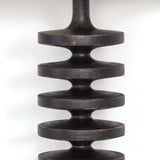 Fishbone Sconce, Ebony-Lighting-High Fashion Home