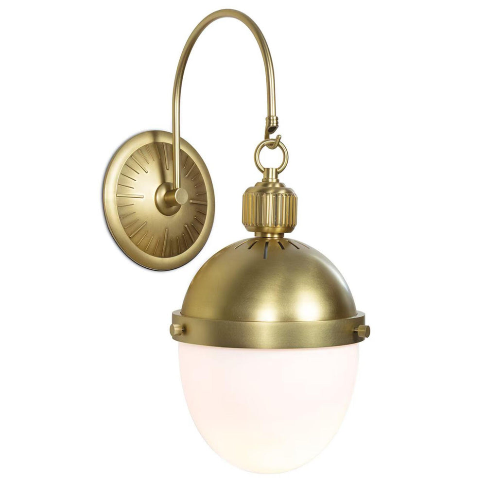 Otis Sconce, Natural Brass-Lighting-High Fashion Home