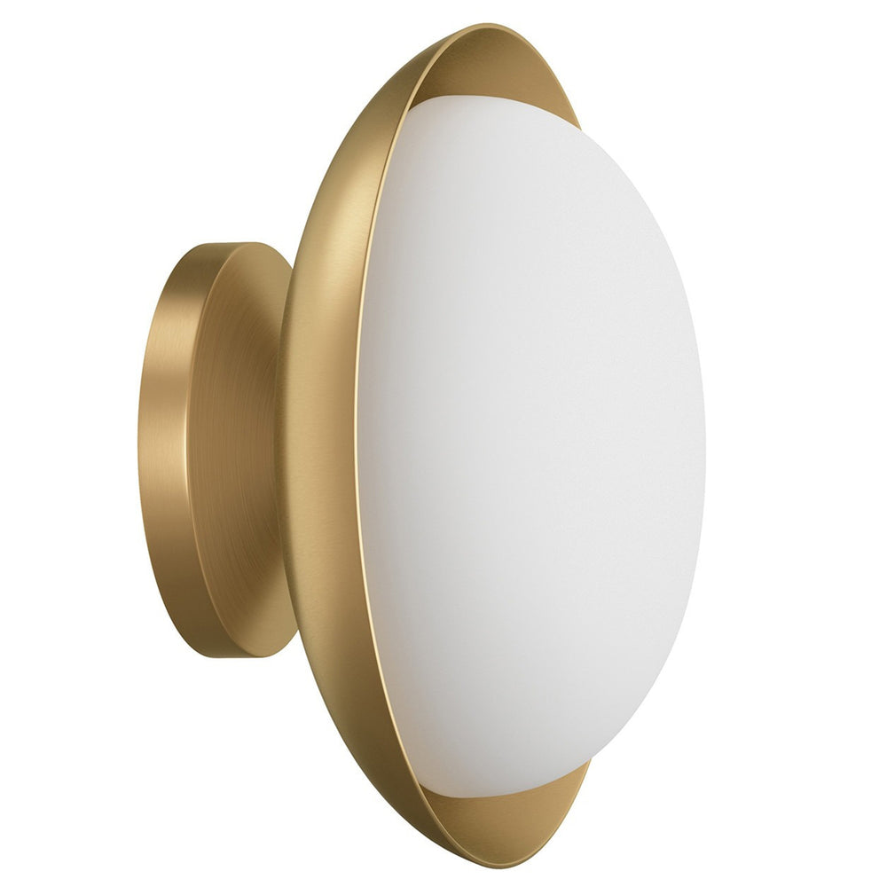 Bond Single Sconce, Natural Brass-Lighting-High Fashion Home