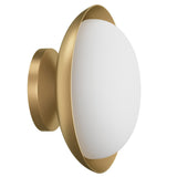 Bond Single Sconce, Natural Brass-Lighting-High Fashion Home